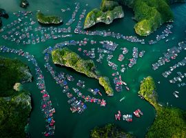 Việt Nam đẹp lạ lùng qua loạt ảnh từ trên cao